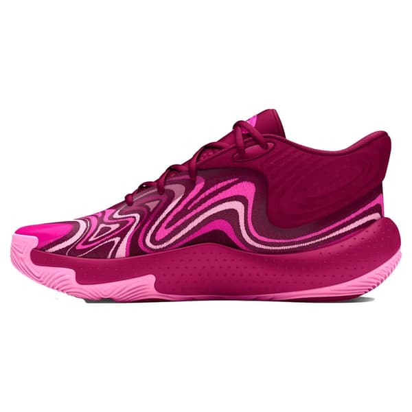 Under Armour Spawn 6 Mid Basketballsko Lilla