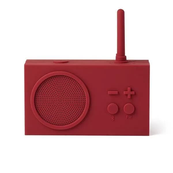 Lexon Tykho 3 Bluetooth högtalare Dark Red