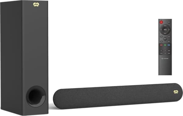 Mozos Cinema 2.1 sort med 80W RMS og Bluetooth 5.0