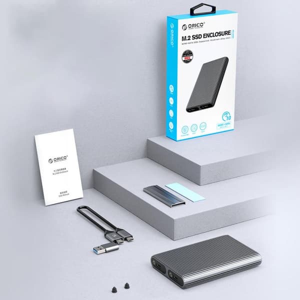 Orico AM2C3-2N dobbelt M.2 diskfack USB-C 3.2 4 To