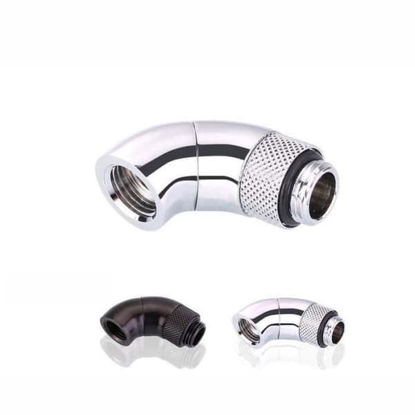 constructeur B-RD90-SK-S 90° roterende fitting sølv 14mm
