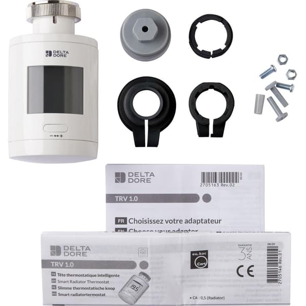 Delta Dore TRV 1.0 Termostatisk Radiatorventil Hvid