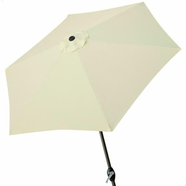 Aktive hexagonal parasoll 300 cm cream