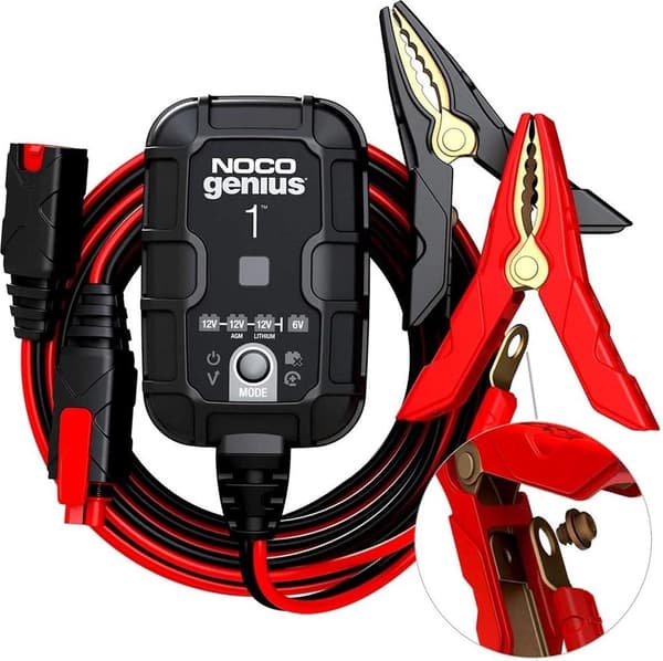 NOCO Genius 1 EU 1A Batterilader til 6V og 12V