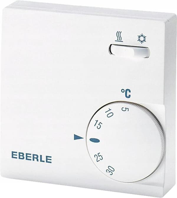Eberle RTR-E 6731 rumstemperaturregulator hvid 5-30°C