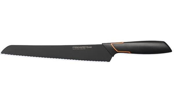 Fiskars Edge brödkniv 23 cm svart