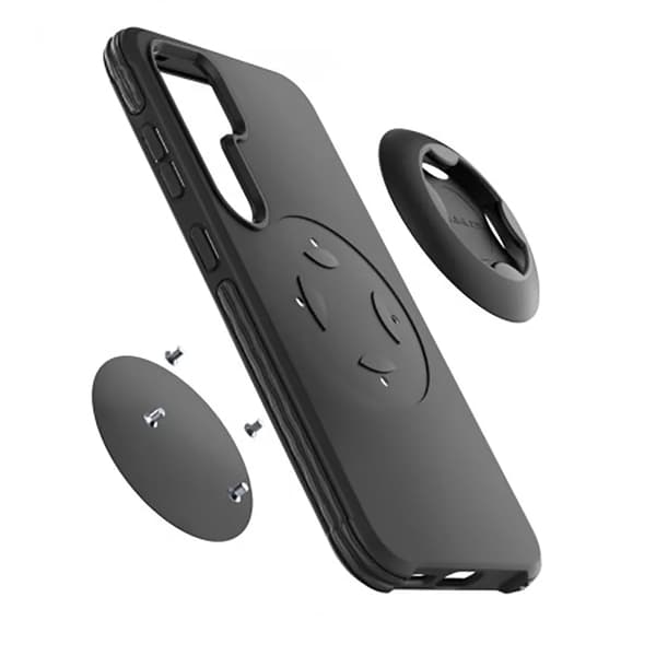 Interphone Quiklox telefoncover sort til Samsung Galaxy S25 Plus
