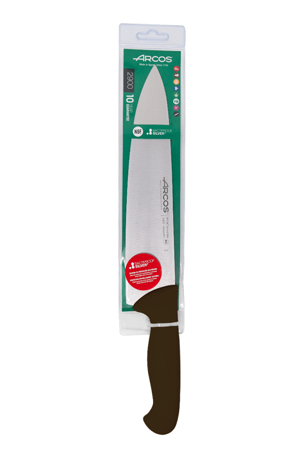 Arcos 2900 Kockkniv 25 cm Brun