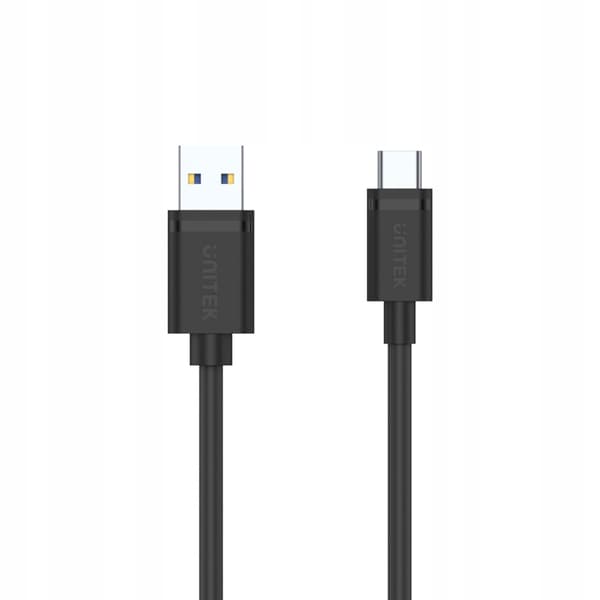 Unitek y-c490bk USB-C til USB-A kabel 0,25 m sort