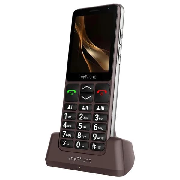 mptech myPhone Bueno LTE 2,8 tommer 4G LTE Brun
