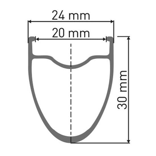 DT Swiss A 510 vante hopea, 535 g