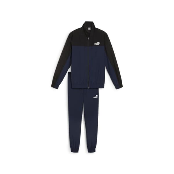PUMA woven tracksuit Navy Blue/Black