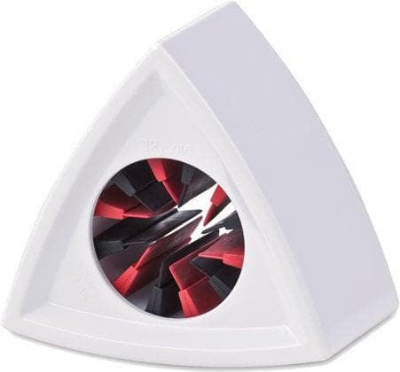 Rycote Drapeau de microphone triangulaire noir et blanc