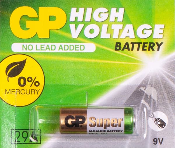 GP Batteries 29a 9V 18mAh alkaline batteri