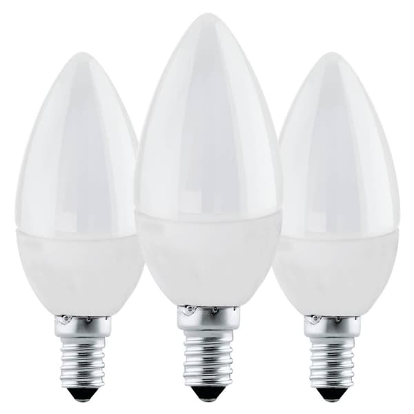 EGLO e14 LED-lampa 4.9W 3000K 3-pack