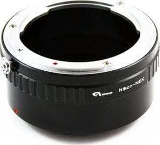 Pixco NIKON - SONY -adapteri kromatusta messingistä