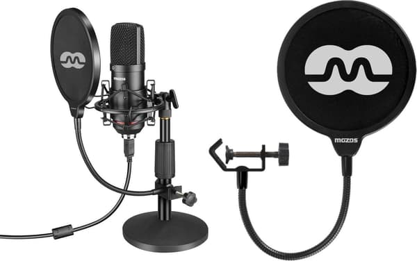Mozos MKIT-900PRO USB mikrofon med cardioid mönster