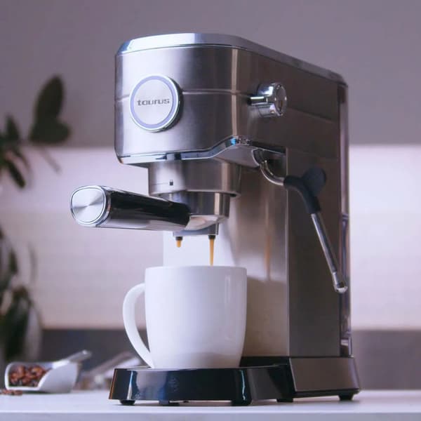 Taurus Euforia espressomaskine 1450W 20 bar sølv