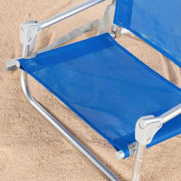 Aktiv strandstol i blå