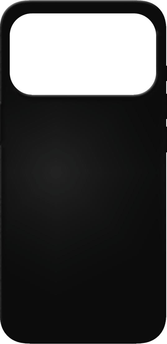 Pedea soft tpu case för apple iphone 17 pro max svart