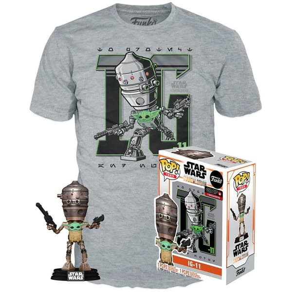 Funko ig-11 med barnet eksklusiv