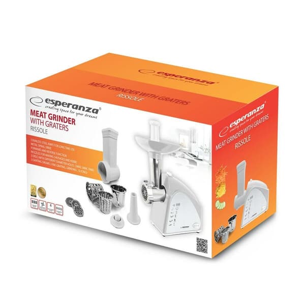 Esperanza ekm034 köttkvarn 2200W Gray/White