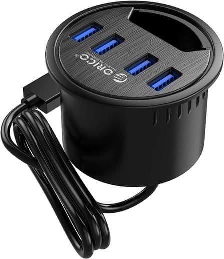 Orico desk-4u USB-hub med 4 USB-A porte
