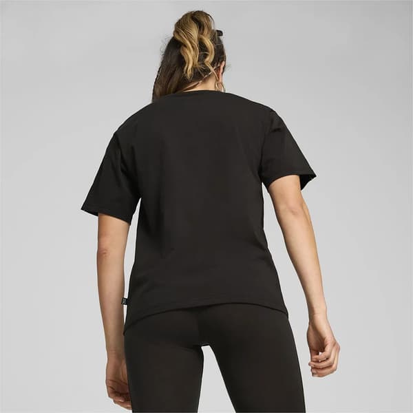 PUMA essentials tape minimal gold musta