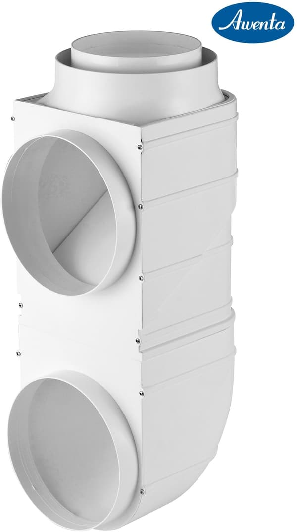 Awenta awentis i ventilationssystem 125mm i plast