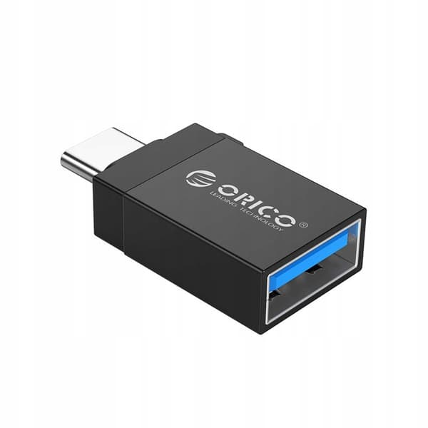 Orico cbt-ut01-bk-bp USB-C - USB-A-adapteri musta