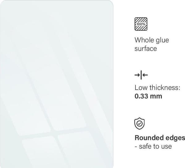 Blue Star Tempereret glas til Samsung Galaxy Tab S9+ 12.4"