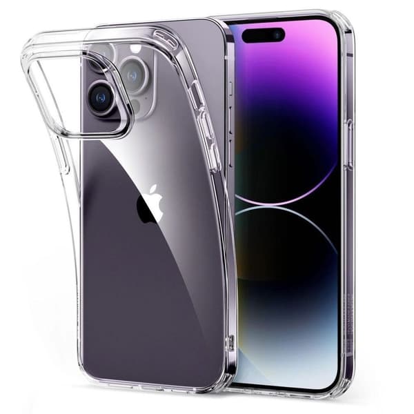 ESR Project Zero Läpinäkyvä iPhone 14 Pro Kuori
