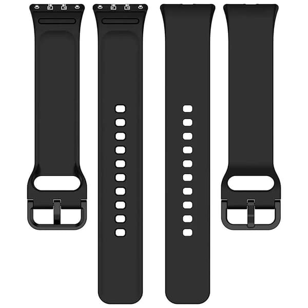 CrocoCase Galaxy Fit 3 sort silikonearmbånd