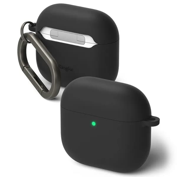 Ringke silikoneetui til Apple AirPods 4 sort