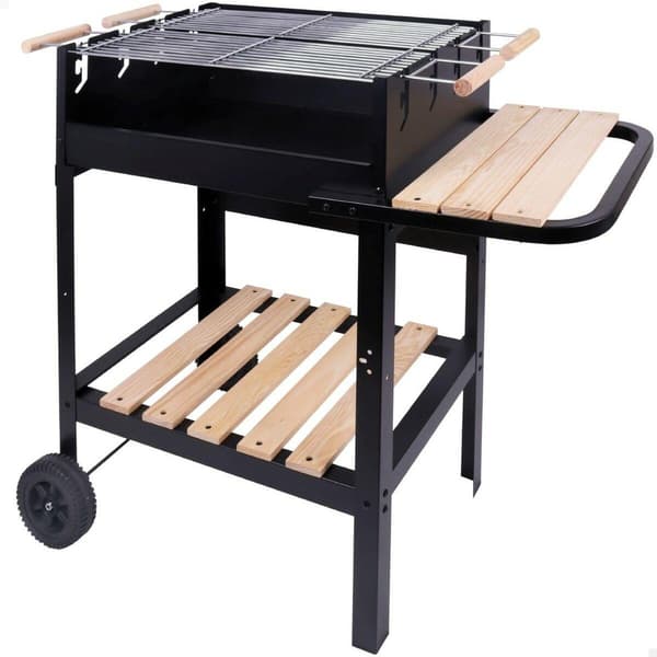 Aktive kulgrill sort 100.5x40x88.5 cm