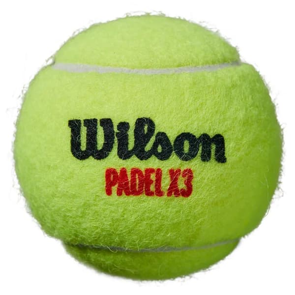 Wilson Padel X3 Gul 3 stk
