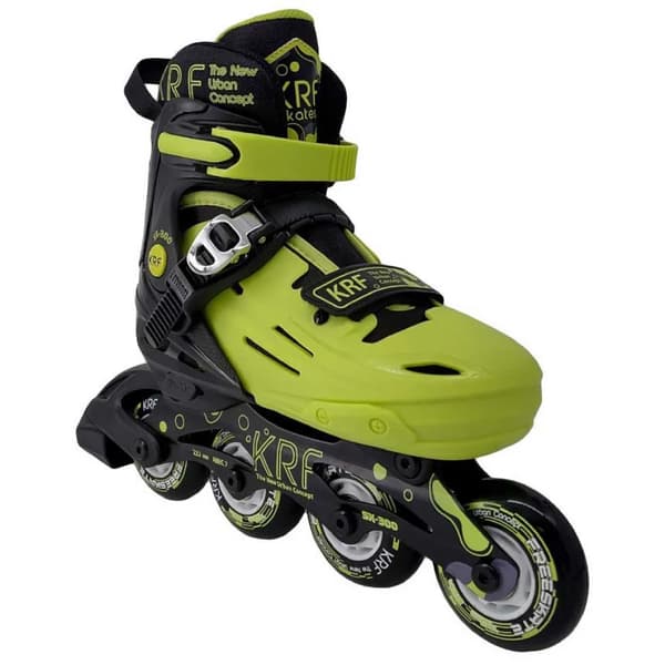 KRF sx-300 gröna inline skates för juniorer