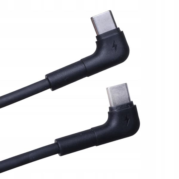 techonic mxuc-09 USB-C kaapeli 1m 60W musta