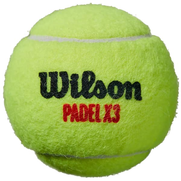Wilson Padel X3 Gul 3 stk