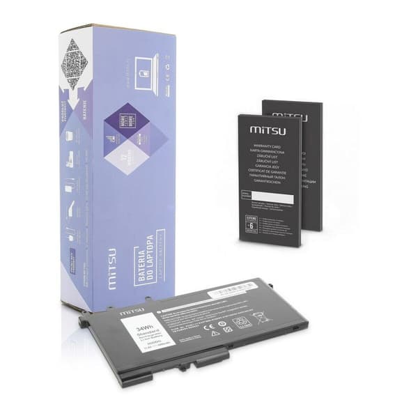 Mitsu BC/DE-E5580 Batteri 3000 mAh 11,4 V sort