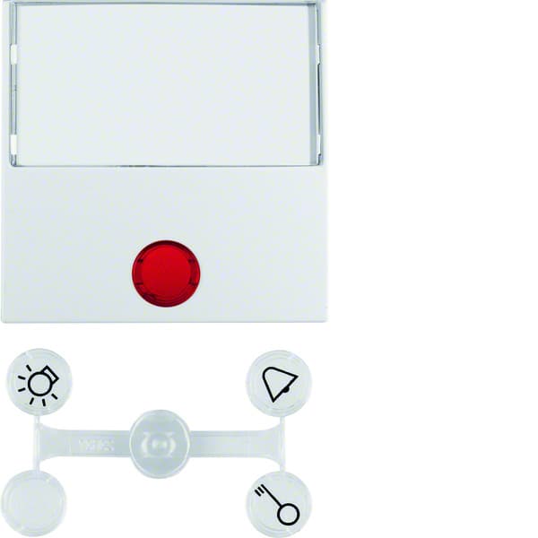 Berker 16961909 polar vit 10-pack