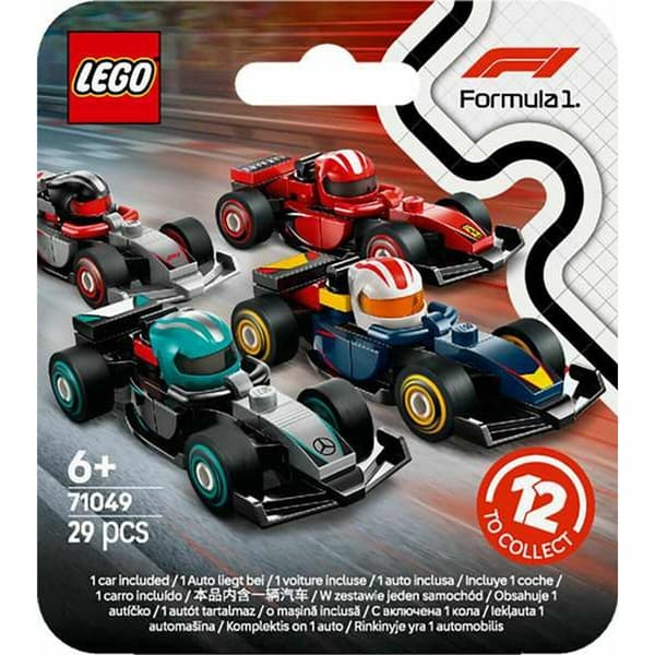 LEGO F1-biler til samling multicolor