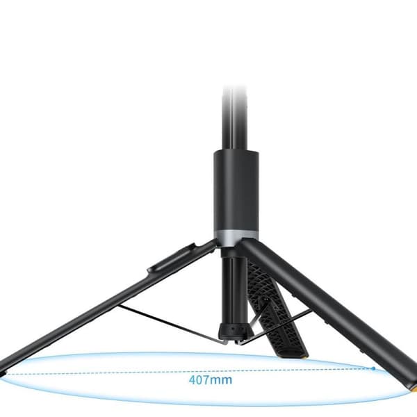 Tech-Protect L08S selfie-stativ sort i aluminium