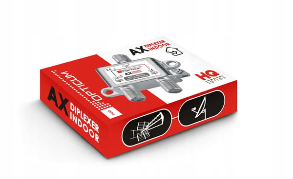 Opticum diplexer indendørs 1 sat 1 dvb-t