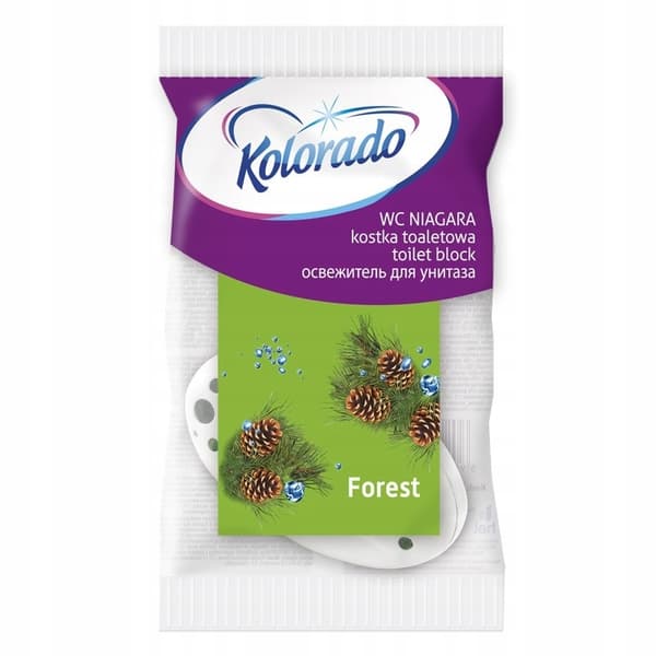 KOLORADO Niagara wc-puhdistustabletti valkoinen 35g