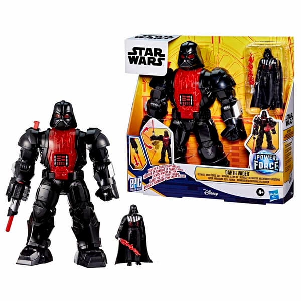 Hasbro Darth Vader Ultimative Sorte Rustning med Røde Accenter