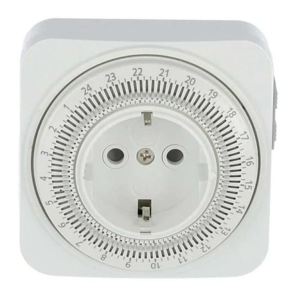 Onlex Mini Daily Mekanisk Timer Hvid
