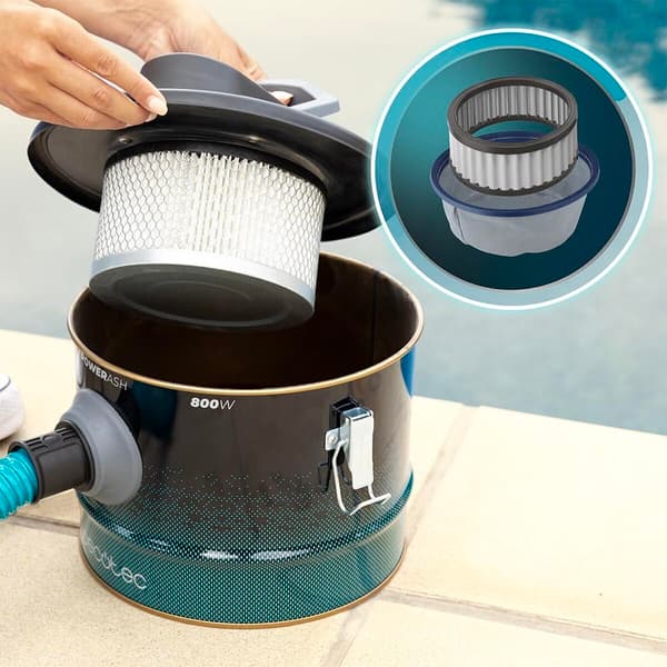 Cecotec Conga Ash 2000 Home 10L Ruostumaton teräs Imuri