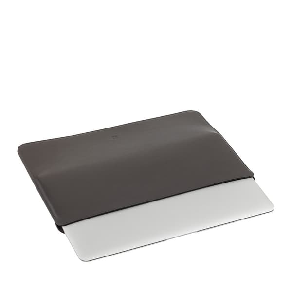 dudu laptoptaske suede 13-15 tommer sort