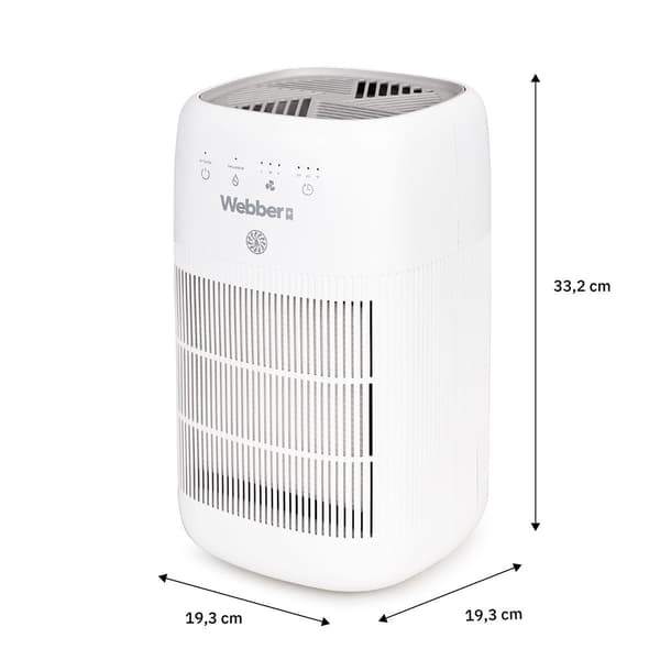 Webber DEQ10 affugter 1L hvid